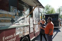 a food truck on a street